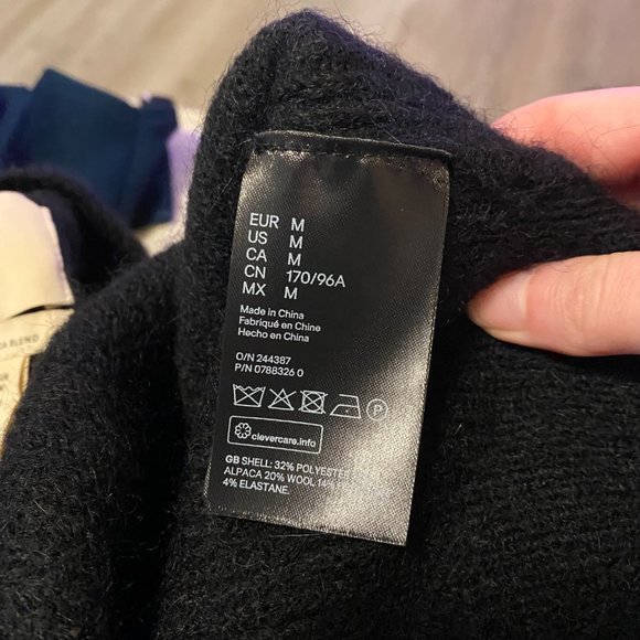 H&M Fine-knit Alpaca-blend Sweater Black - Picture 4 of 5